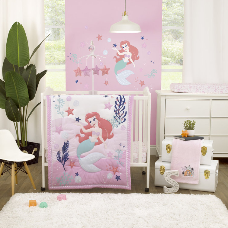 The little mermaid store crib bedding